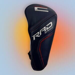 COBRA RAD SPEED DRIVER HEAD COVER golf headcover BLUE WHITE RED